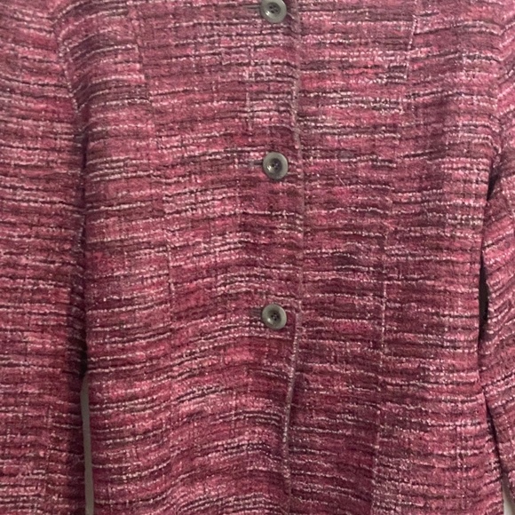 NWT PENDELTON WOMEN'S MERINO WOOL FRONT BUTTON BLAZER JACKET $278 - Picture 2 of 5